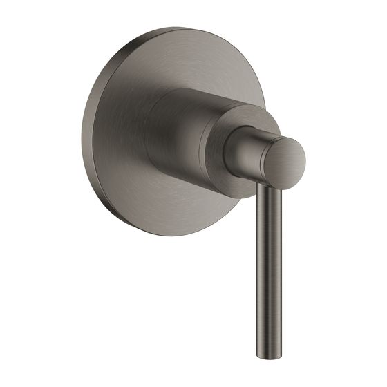 Grohe Atrio Unterputz-Ventil-Oberbau Hard Graphite gebürstet, mit Hebelgriff für UP-Ventile 35028 oder 29032