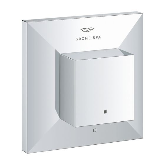 Grohe Allure Brilliant Unterputz-Ventil Oberbau Chrom, Fertigmontageset