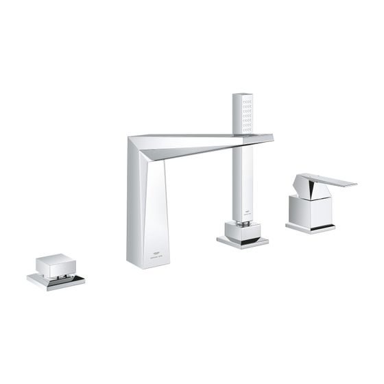 Grohe Allure Brilliant 4-Loch-Einhand-Wannenkombination Chrom