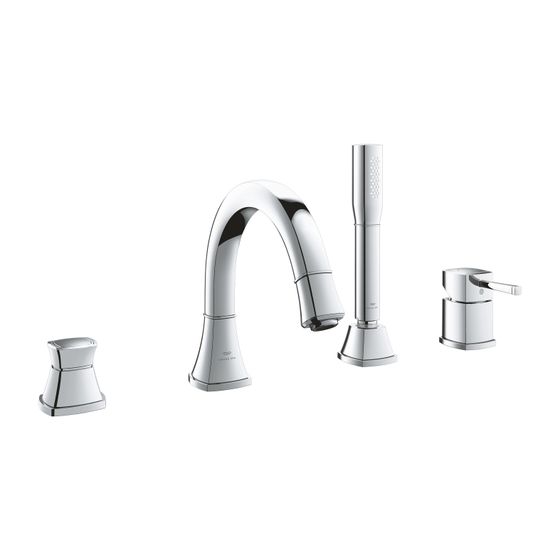 Grohe Grandera 4-Loch-Wannenkombination, Chrom