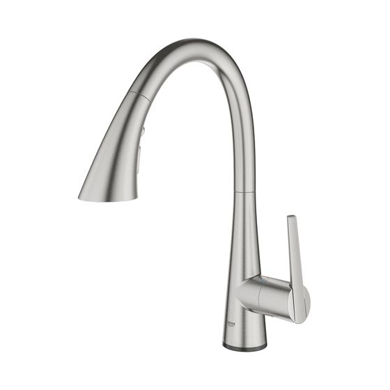 Grohe Zedra Touch Elektronische Einhand-Spültischbatterie 1/2" supersteel 30219DC2