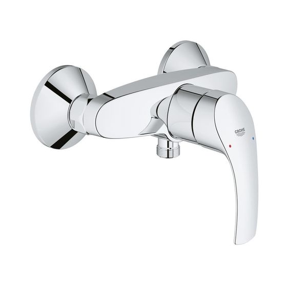 Grohe Eurosmart Einhand-Brausebatterie, Wandmontage, Chrom, 33555002