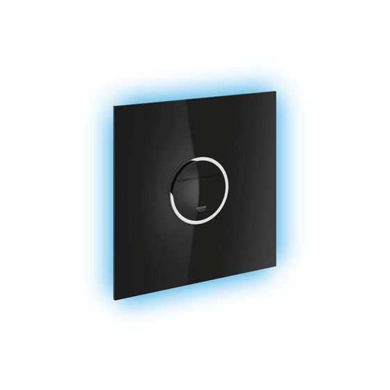 Grohe Veris Light WC-Betätigung mit LED in Blau, Rot, Gelb, Weiß, Velvet Black, 38915KS0