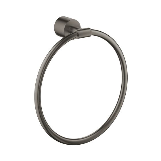 Grohe Atrio Handtuchring hard graphite gebürstet 40307AL3