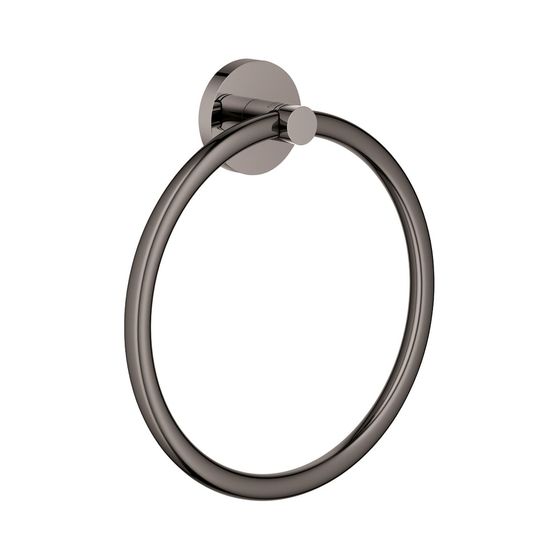 Grohe Essentials Handtuchring hard graphite 40365A01