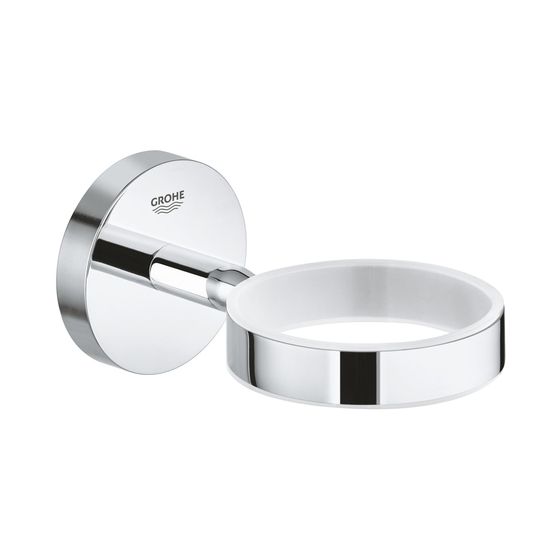 Grohe Halter BauCosmopolitan für Glas/Seifenschale/Seifenspender, Chrom, 40585001