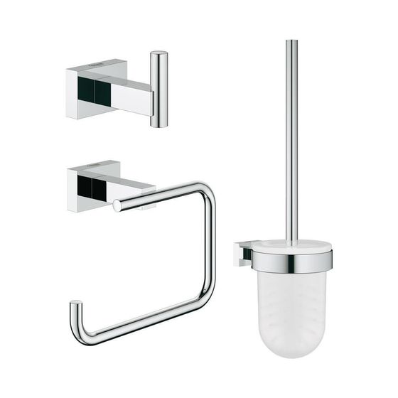 Grohe Essentials Cube WC-Set 3 in 1 chrom 40757001