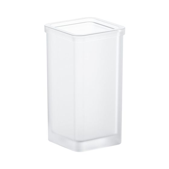Grohe Selection Cube Ersatzglas für Toilettenbürstengarnitur Glas matt 40867000