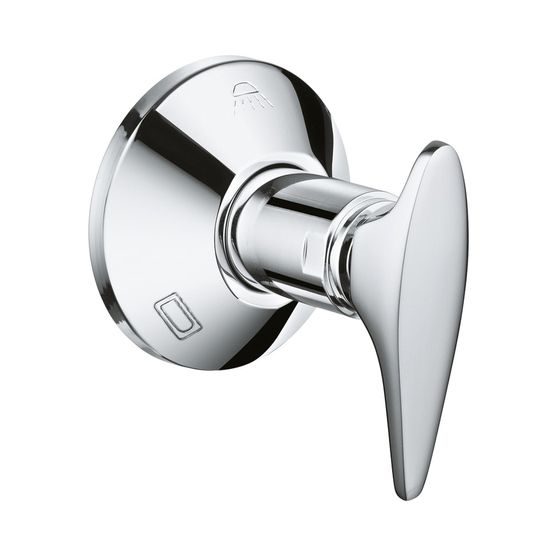 Grohe Umstellhebel und Rosette chrom 45069000