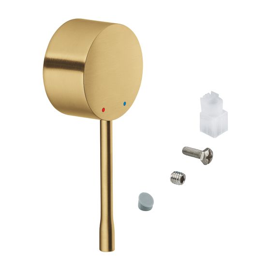 Grohe Hebel, Metall, für 35mm Kartusche, Cool Sunrise gebürstet, für Essence Zweiloch-Waschtischbatterie Wandmontage