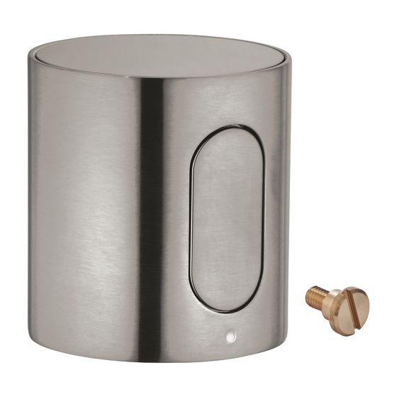 Grohe Temperaturwählgriff Supersteel für Grohtherm F Thermostatbatterien Rapido Fertigmontageset