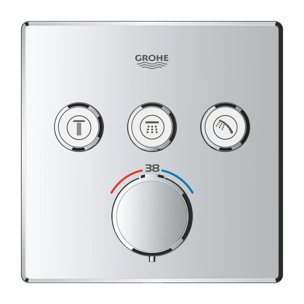 Grohe Precision SmartControl Unterputz Duschsystem Vitalio SmartActive 310 Cube Kopf-, ... GROHE-34875000 4005176791376 (Abb. 3)