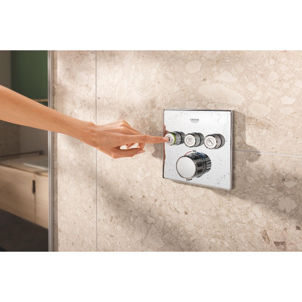 Grohe Precision SmartControl Unterputz Duschsystem Vitalio SmartActive 310 Cube Kopf-, ... GROHE-34875000 4005176791376 (Abb. 6)