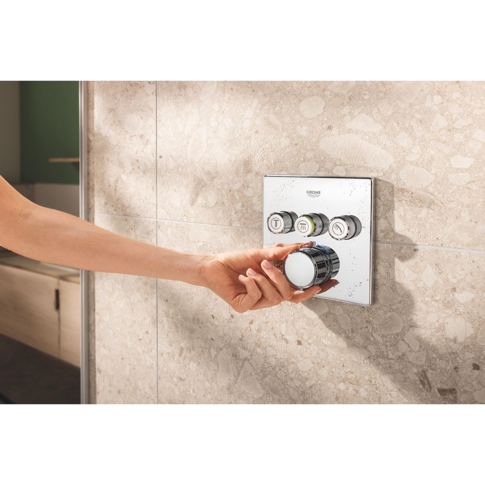 Grohe Precision SmartControl Unterputz Duschsystem Vitalio SmartActive 310 Cube Kopf-, ... GROHE-34875000 4005176791376 (Abb. 7)