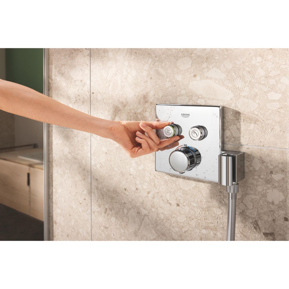 Grohe Precision SmartControl Unterputz Duschsystem Vitalio Rain Mono 310 Cube Kopf-, Ha... GROHE-34876000 4005176791383 (Abb. 9)