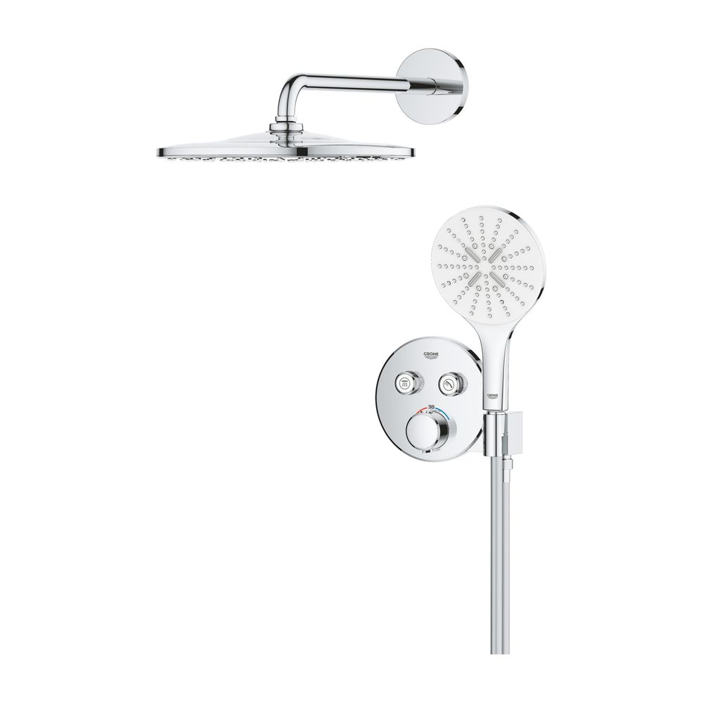 Grohe Precision SmartControl Unterputz Duschsystem Vitalio Rain Mono 310 2 Absperrv. Ha... GROHE-34877000 4005176791390 (Abb. 2)