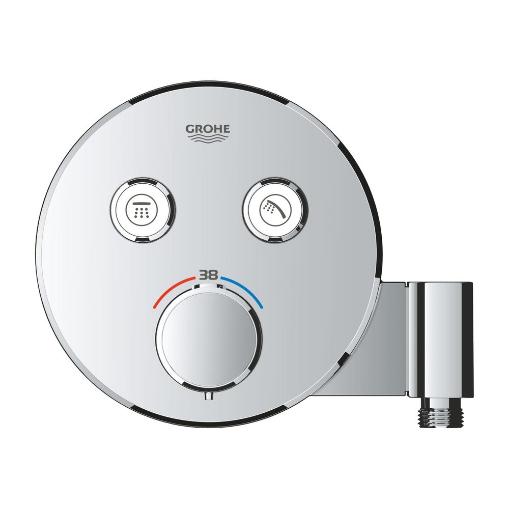 Grohe Precision SmartControl Unterputz Duschsystem Vitalio Joy 260 Kopfbrausen-Set, Han... GROHE-34878000 4005176791406 (Abb. 2)