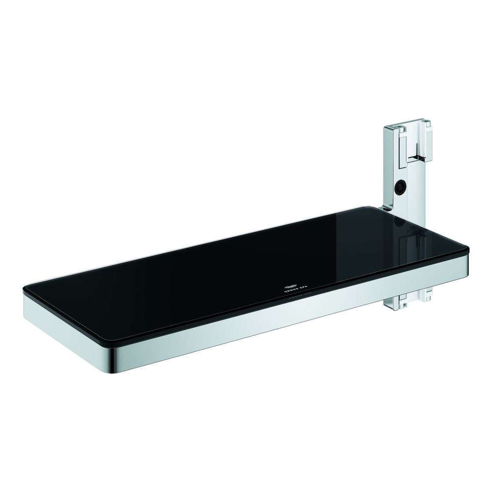 Grohe Rainshower Aqua Ablage für Rainshower Pure DS Schwarz/Chrom... GROHE-101677KI00 4067393032410 (Abb. 1)