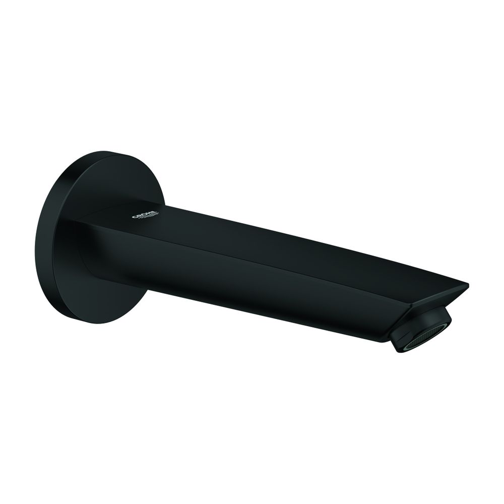 Grohe Eurosmart Wanneneinlauf Wandmontage Ausladung 171mm Mattschwarz, Außengewinde 1/... GROHE-134482433 4067393017103 (Abb. 1)