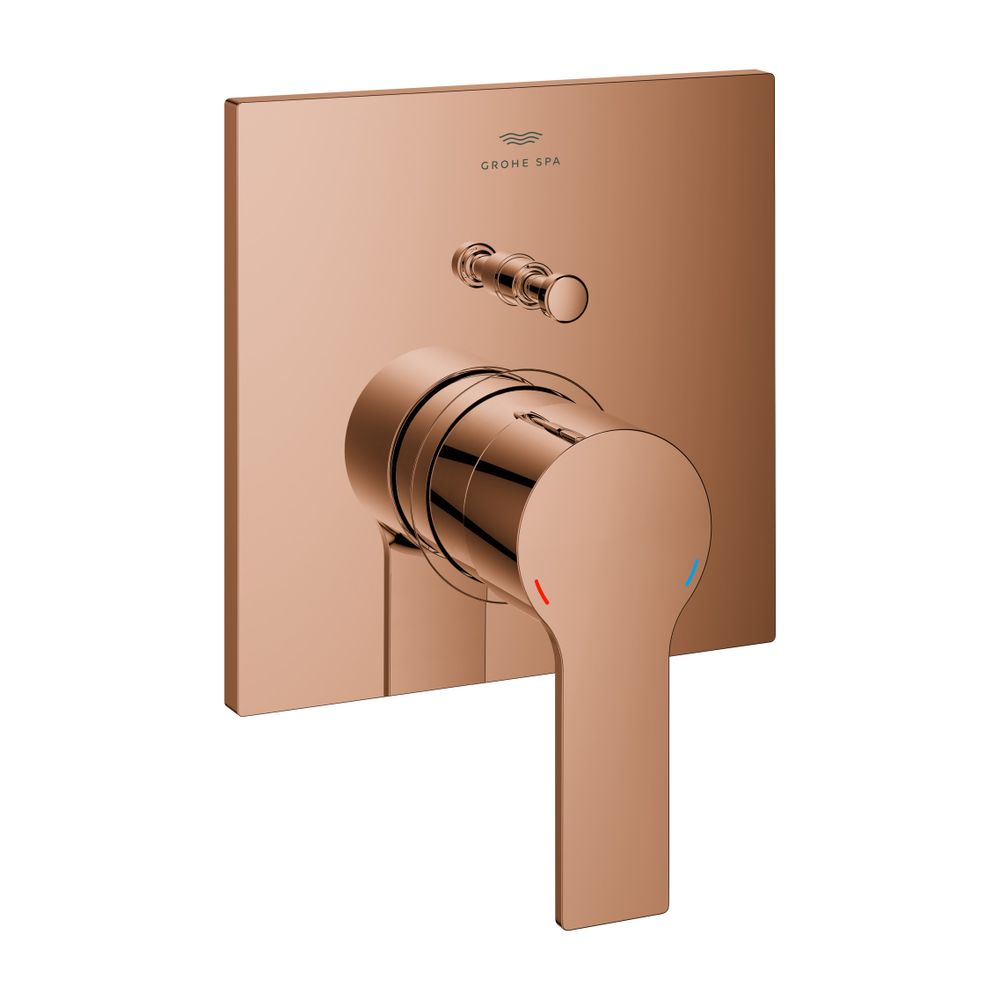 Grohe Allure Einhand-Wannenbatterie, Warm Sunset, Fertigmontageset für Rapido SmartBox... GROHE-19315DA1 4005176514050 (Abb. 1)