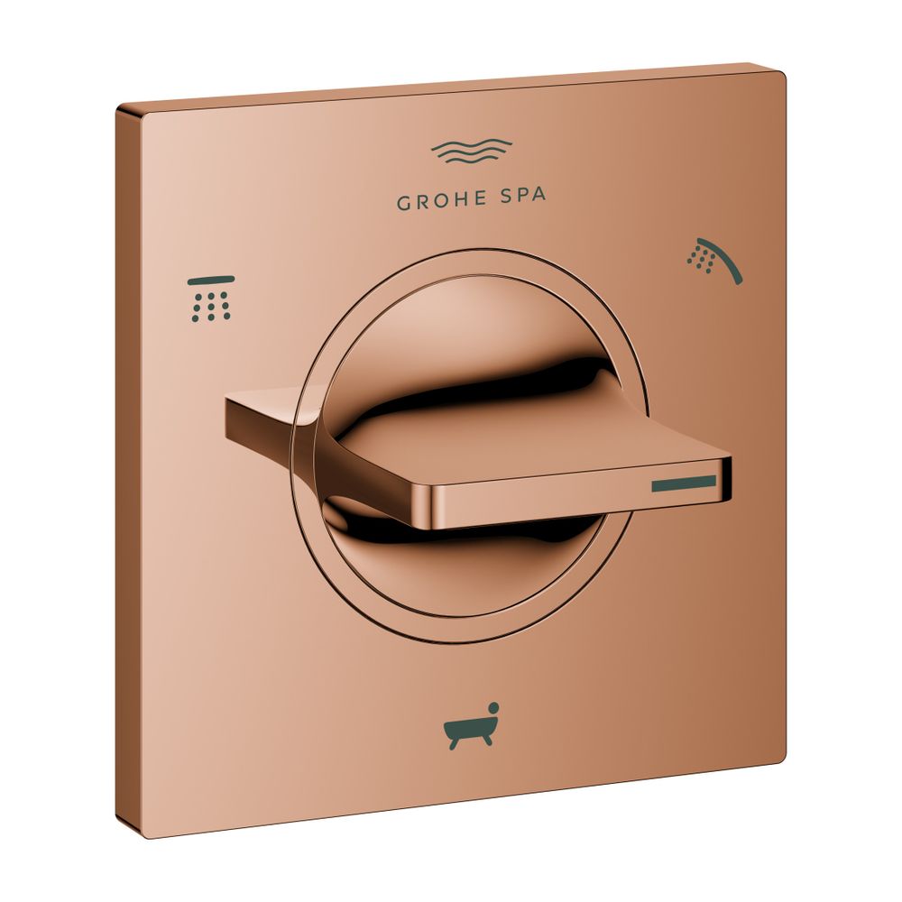 Grohe Allure 3-Wege-Umstellung Warm Sunset, Fertigmontageset für 29033... GROHE-19590DA1 4005176512490 (Abb. 1)