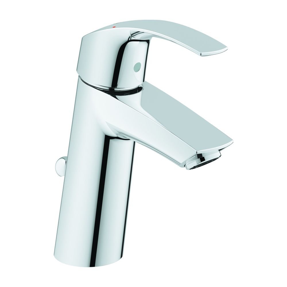 Grohe Eurosmart 1-Loch-Einhand-Waschtischbatterie, M-Size, 1 1/4" Zugstangen-Garnitur, ... GROHE-23322001 4005176934506 (Abb. 1)