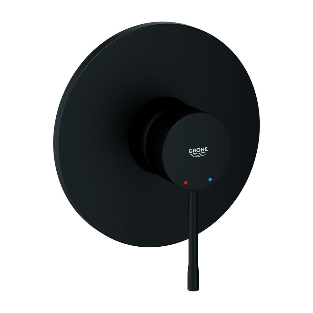 Grohe Essence 1-Loch-Einhand-Brausebatterie Phantom Black, Fertigmontageset für Rapido ... GROHE-24168KF1 4067393019855 (Abb. 1)