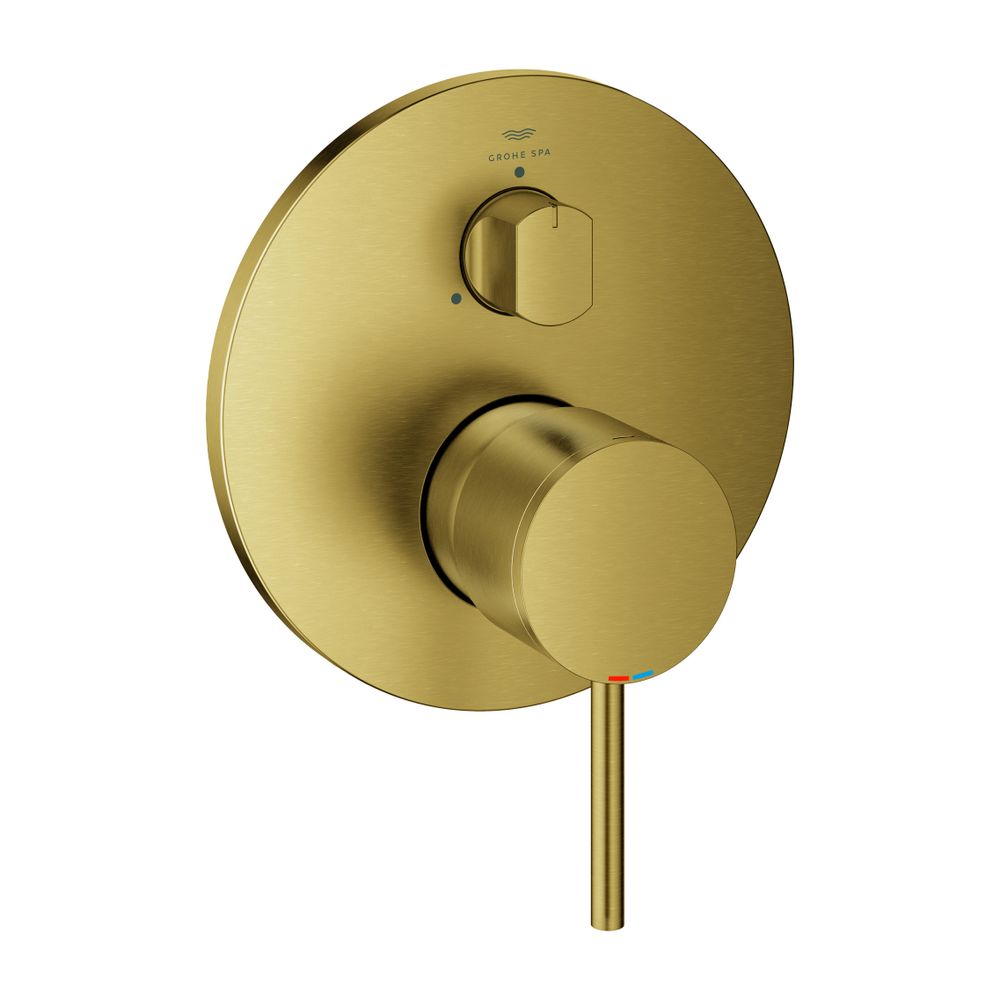Grohe Atrio Einhandbatterie Cool Sunrise, Fertigmontageset für 3-Wege-Umstellung, für R... GROHE-24356GN0 4005176952180 (Abb. 1)
