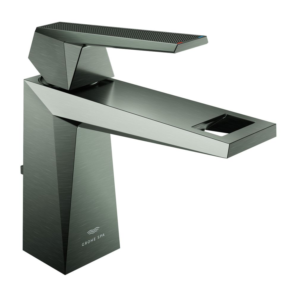 Grohe Allure Brilliant PC Einhand-Waschtischbatterie M-Size Hard Graphite gebürstet, Gr... GROHE-24397AL0 4005176795565 (Abb. 1)