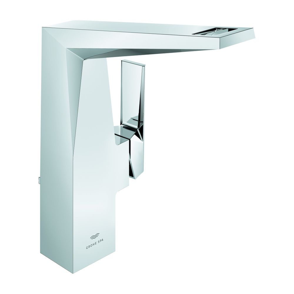 Grohe Allure Brilliant PC Einhand-Waschtischbatterie L-Size Chrom, Griff Rändelstruktur... GROHE-24400000 4005176794964 (Abb. 1)