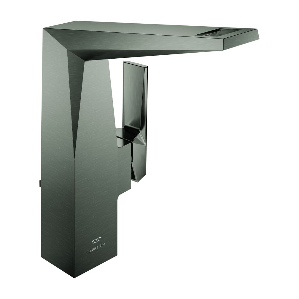 Grohe Allure Brilliant PC Einhand-Waschtischbatterie L-Size Hard Graphite gebürstet, Gr... GROHE-24400AL0 4005176795428 (Abb. 1)