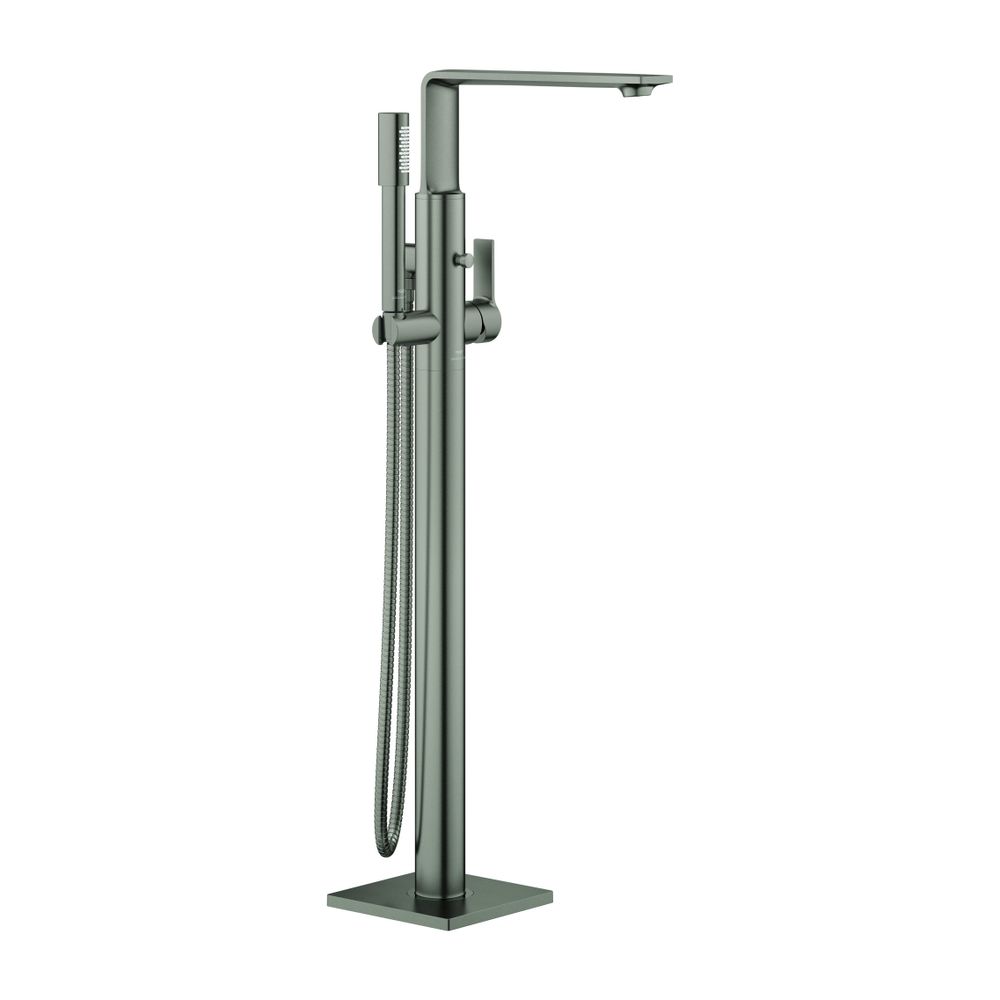 Grohe Allure Einhand-Wannenbatterie Hard Graphite gebürstet, Bodenmontage, Ausladung 26... GROHE-25222AL1 4005176509193 (Abb. 1)