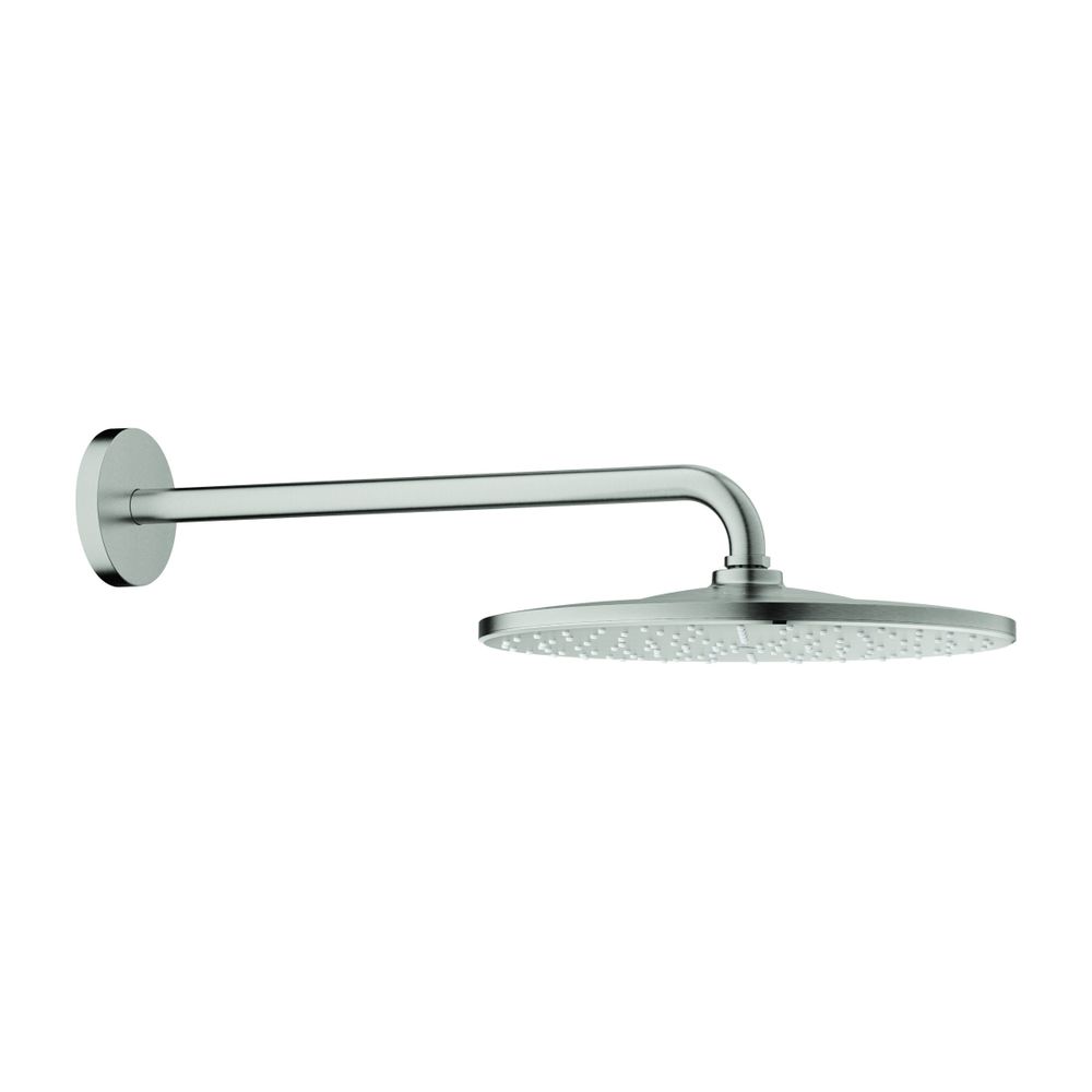 Grohe Rainshower Mono 310 Kopfbrauseset, Brausearm 422mm, Supersteel, 1 Strahlart, Brau... GROHE-26558DC0 4005176526299 (Abb. 1)