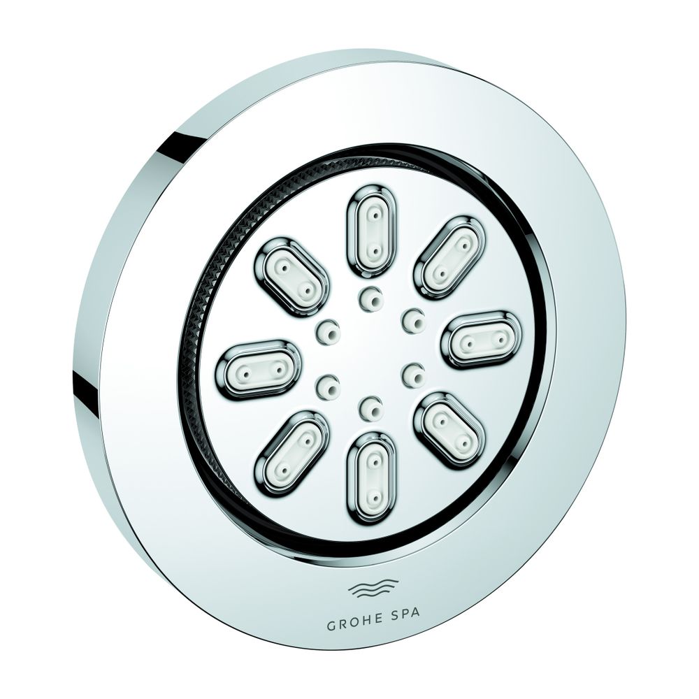 Grohe Aqua Seitenbrause Rainshower, 2 Strahlarten, 3,3l/min Chrom, inklusive Einbaukörp... GROHE-26801000 4005176722769 (Abb. 1)