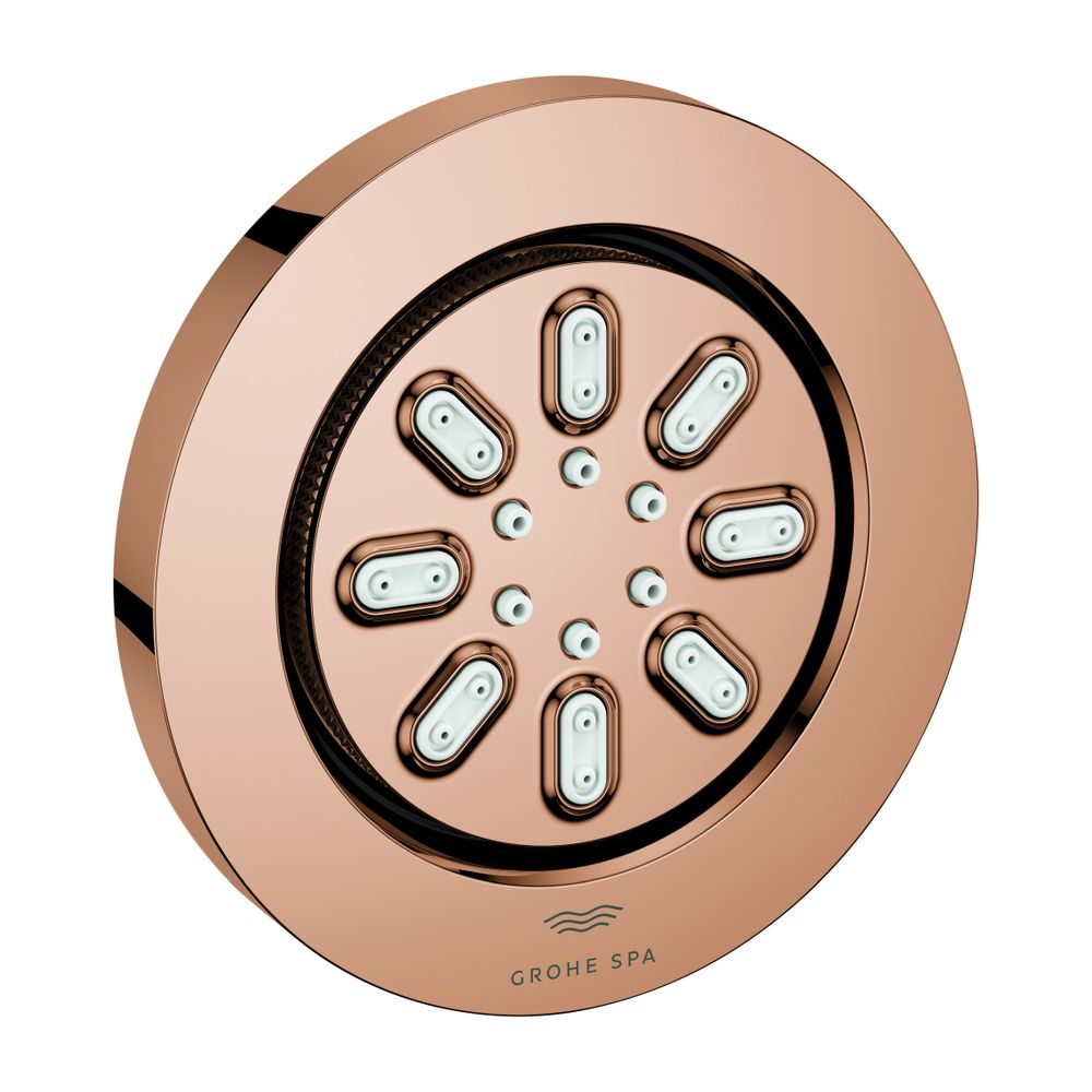 Grohe Aqua Seitenbrause Rainshower, 2 Strahlarten, 3,3l/min Warm Sunset, inklusive Einb... GROHE-26801DA0 4005176722851 (Abb. 1)