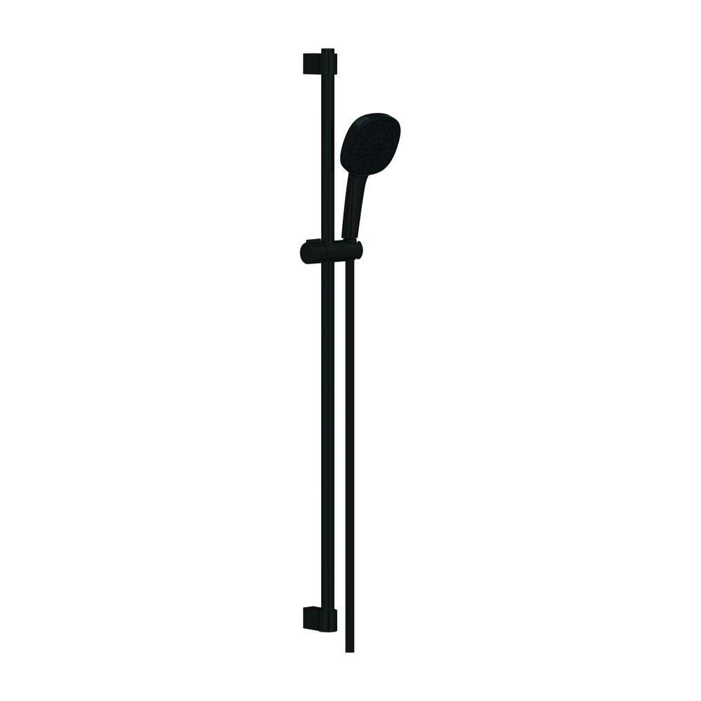 Grohe Tempesta Cube Brausestangenset 110, 900mm, 2 Strahl, 7,4l/min, Mattschwarz, Brau... GROHE-269082433 4067393015826 (Abb. 1)