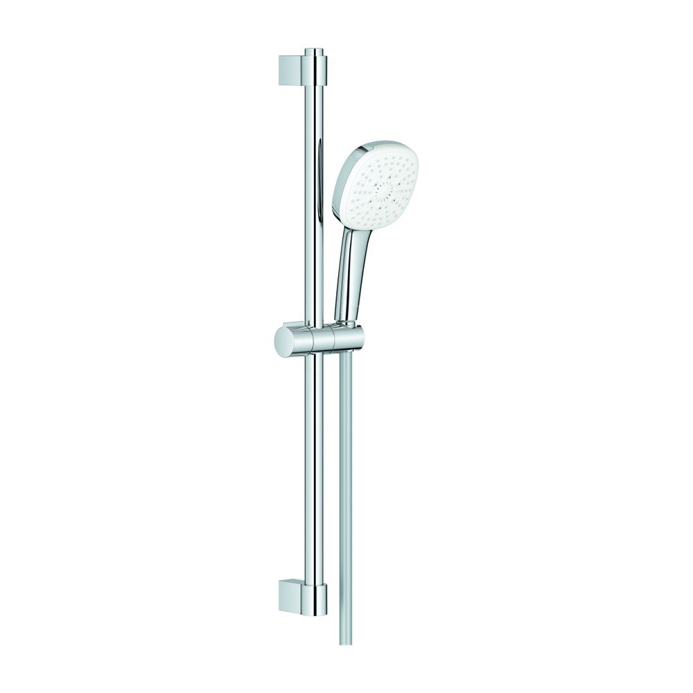 Grohe Tempesta Cube Brausestangenset 110, 600mm, 3 Strahl, 13,5l/min, Chrom, Brauseschl... GROHE-27786003 4005176768224 (Abb. 1)
