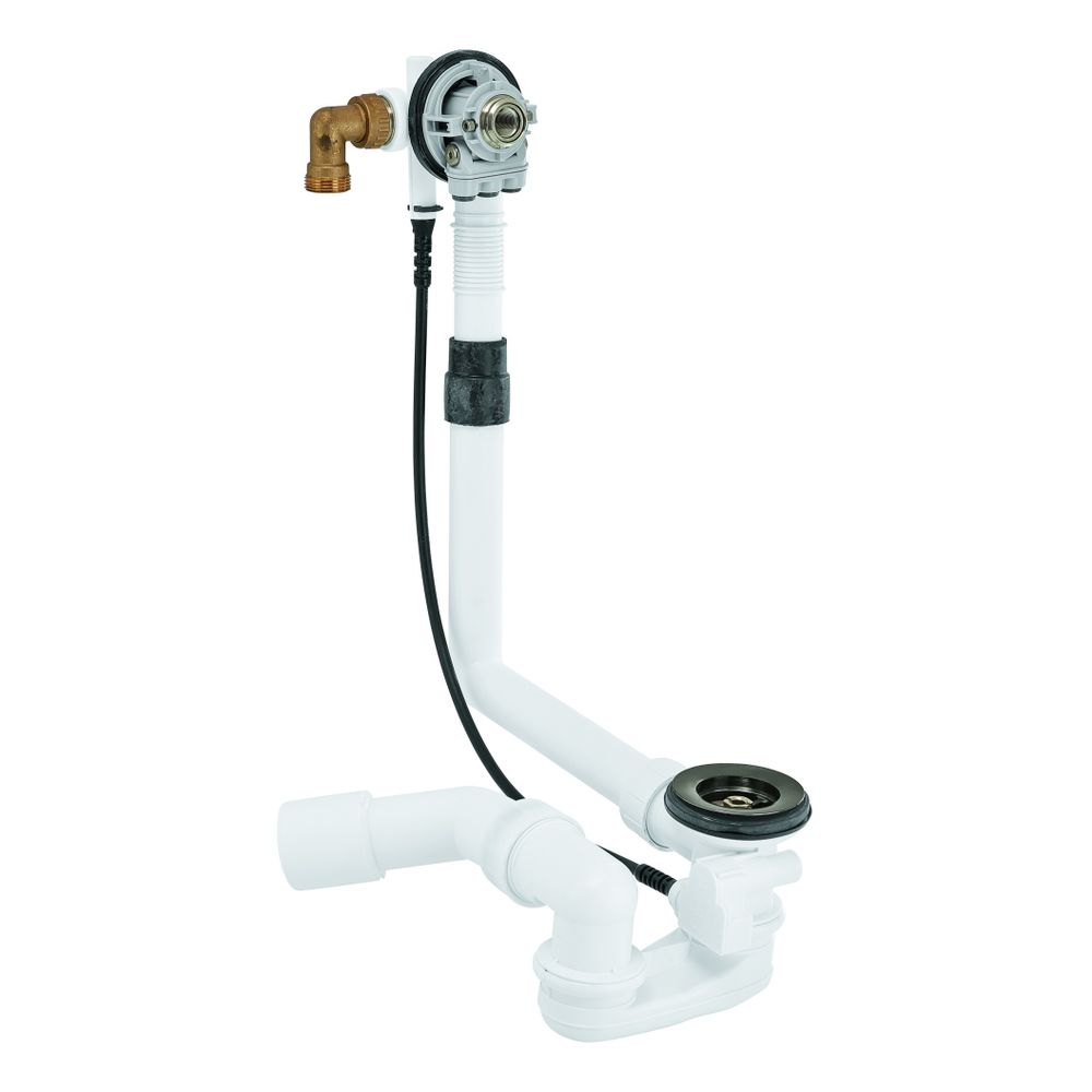 Grohe Talentofill Wannenfüll-, Ab- und Überlaufgarnitur, Hard Graphite gebürstet, Norma... GROHE-28990AL0 4005176467806 (Abb. 1)