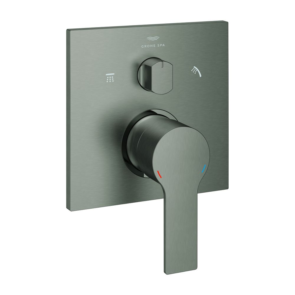 Grohe Allure Einhandbatterie, Hard Graphite gebürstet, 3-Wege Umstellung, Fertigmontage... GROHE-29176AL1 4005176507731 (Abb. 1)