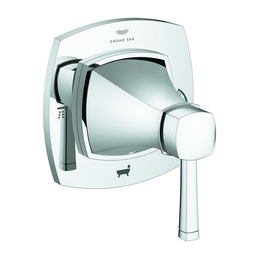 Grohe Grandera 5-Wege Umstellung Chrom Fertigmontageset... GROHE-29419000 4005176757877 (Abb. 1)