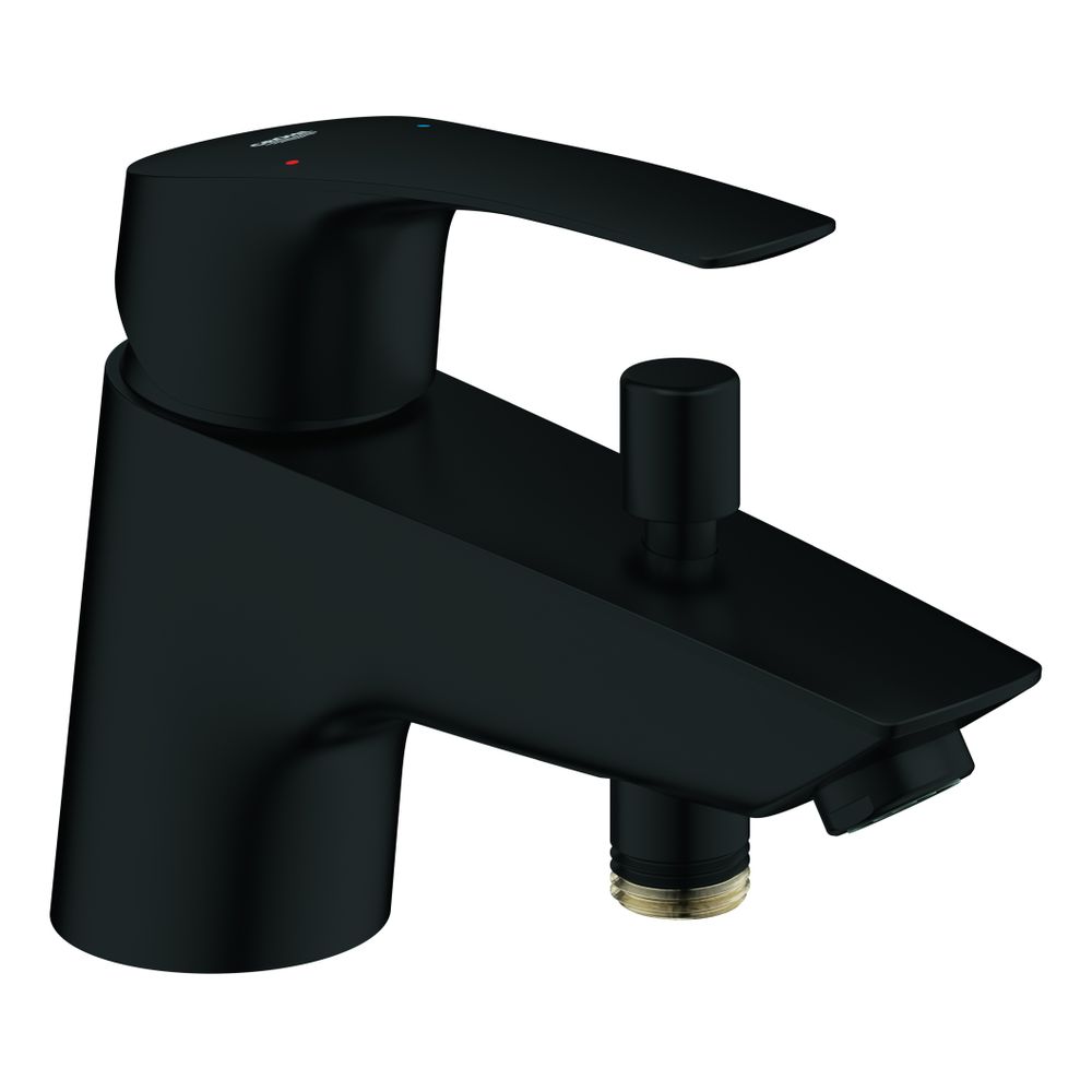 Grohe Eurosmart Einhand-Wannenbatterie, Einlochmontage, Mattschwarz, Keramikkartusche ... GROHE-334122433 4067393017349 (Abb. 1)