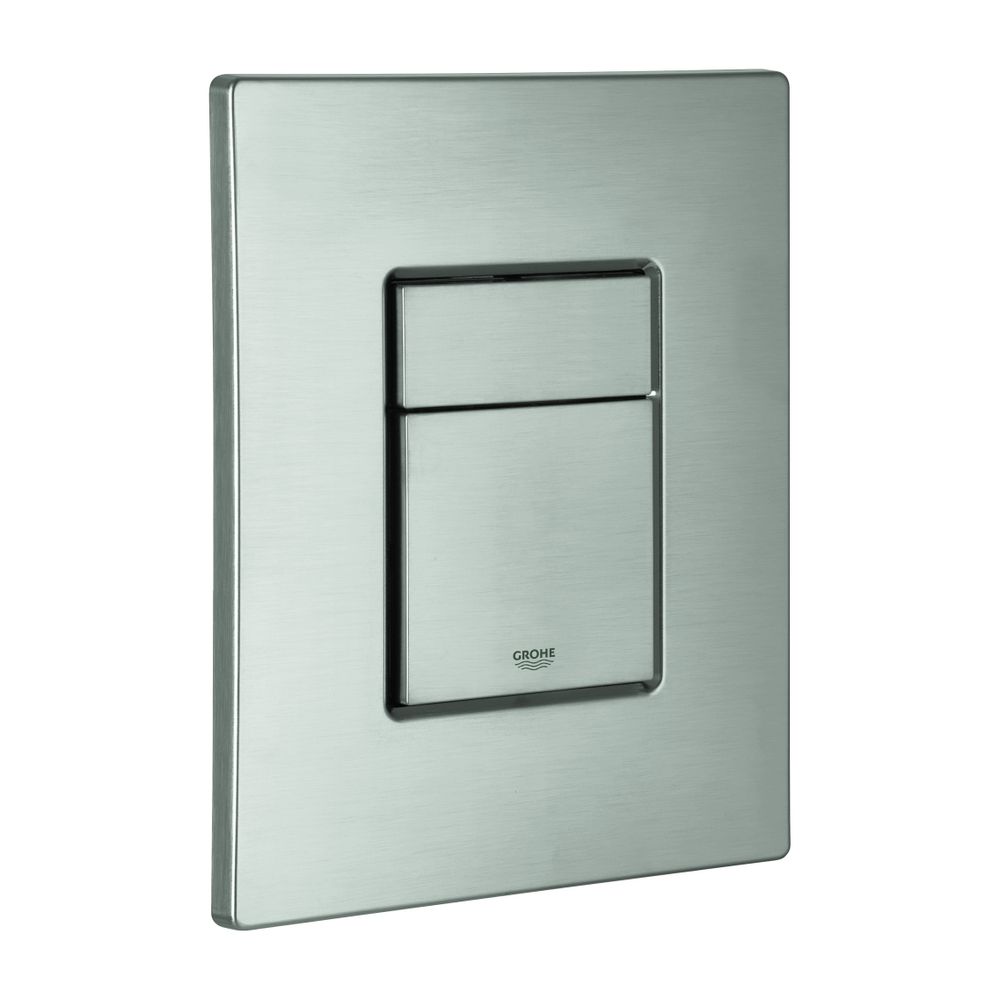 Grohe Abdeckplatte Supersteel mit Drucktaste... GROHE-42371DC0 4005176674525 (Abb. 1)