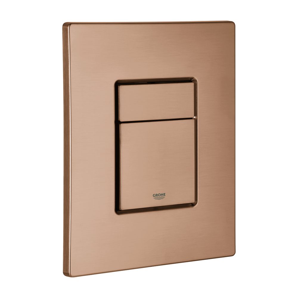 Grohe Abdeckplatte Warm Sunset gebürstet mit Drucktaste... GROHE-42371DL0 4005176741838 (Abb. 1)