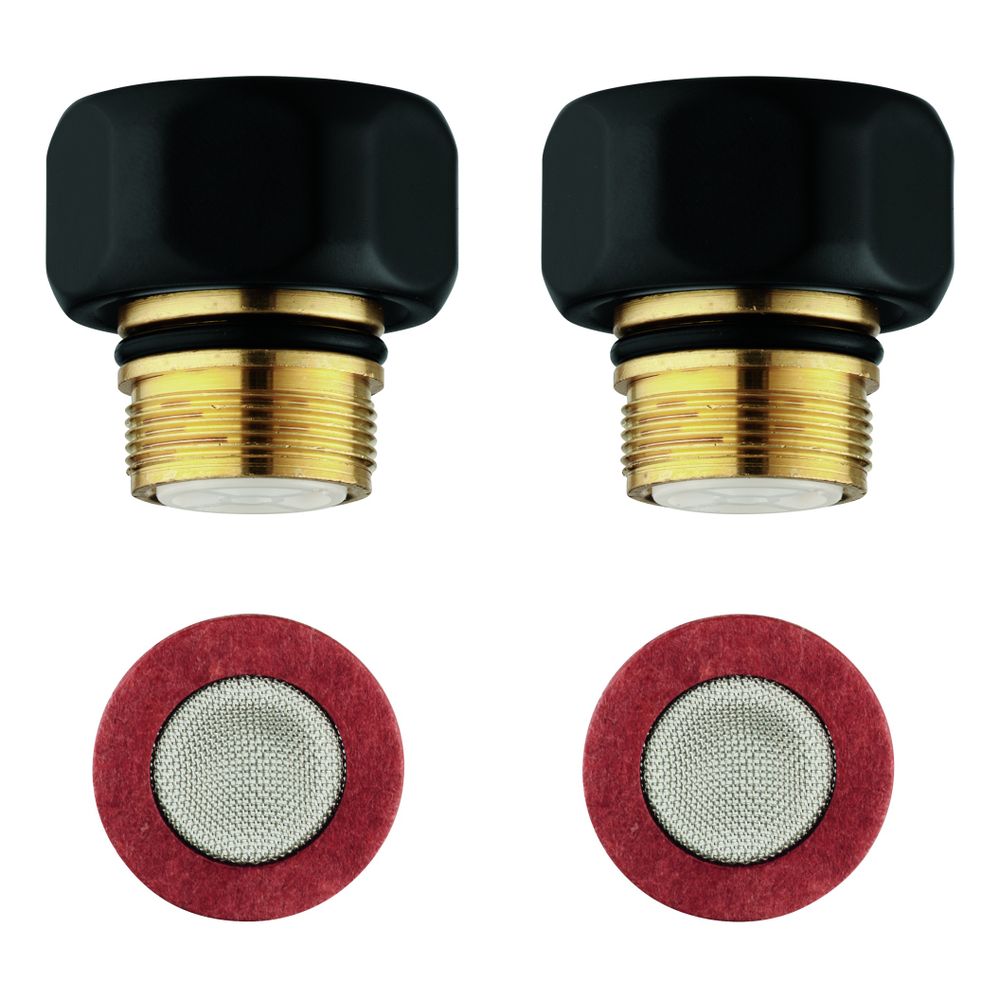 Grohe Rückflussverhinderer Mattschwarz, 2 Stück... GROHE-471892430 4005176788154 (Abb. 1)