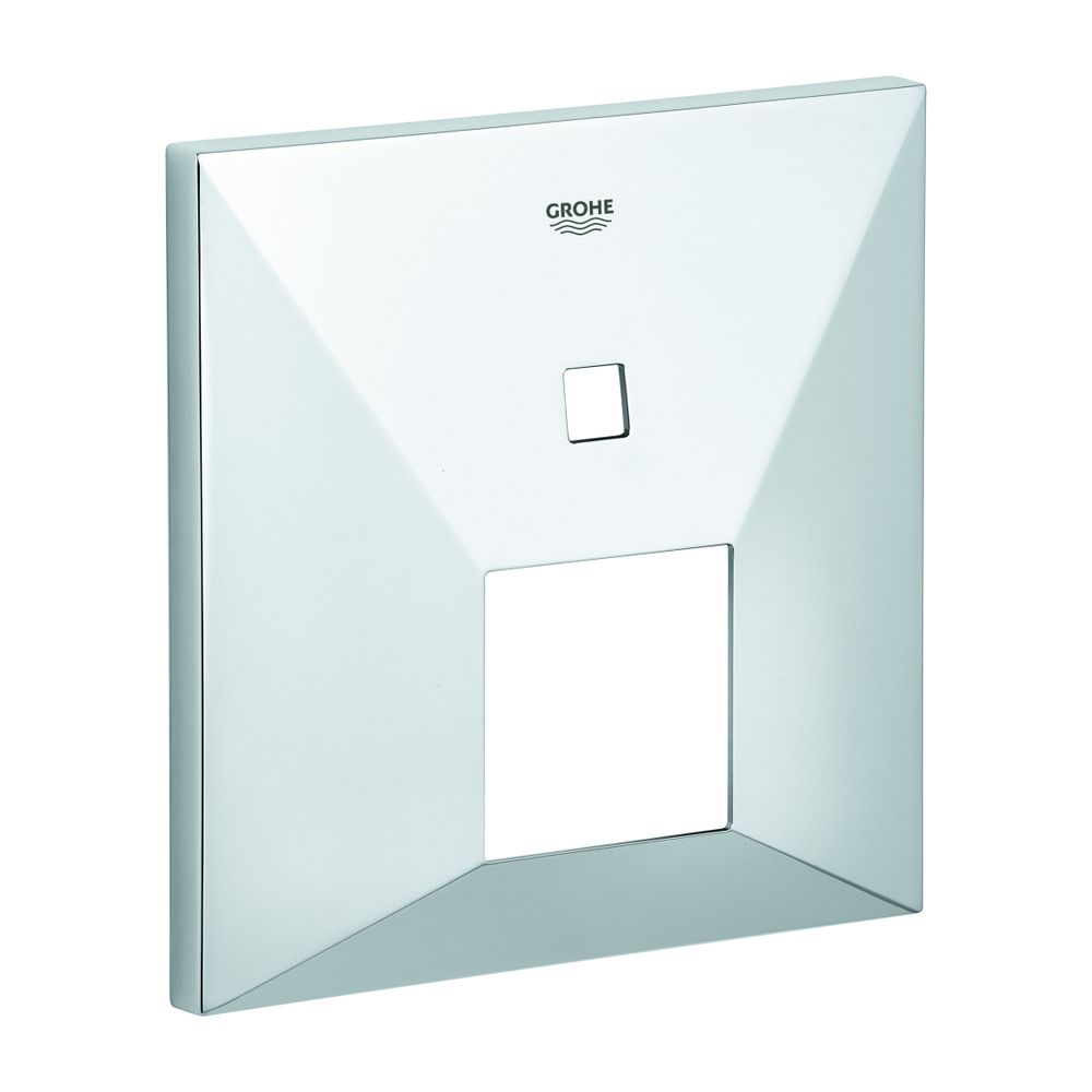 Grohe Rosette eckig für Einhandmischer-Fertigmontagesets, Chrom mit 2-Wege Umstellung, ... GROHE-48437000 4005176486890 (Abb. 1)