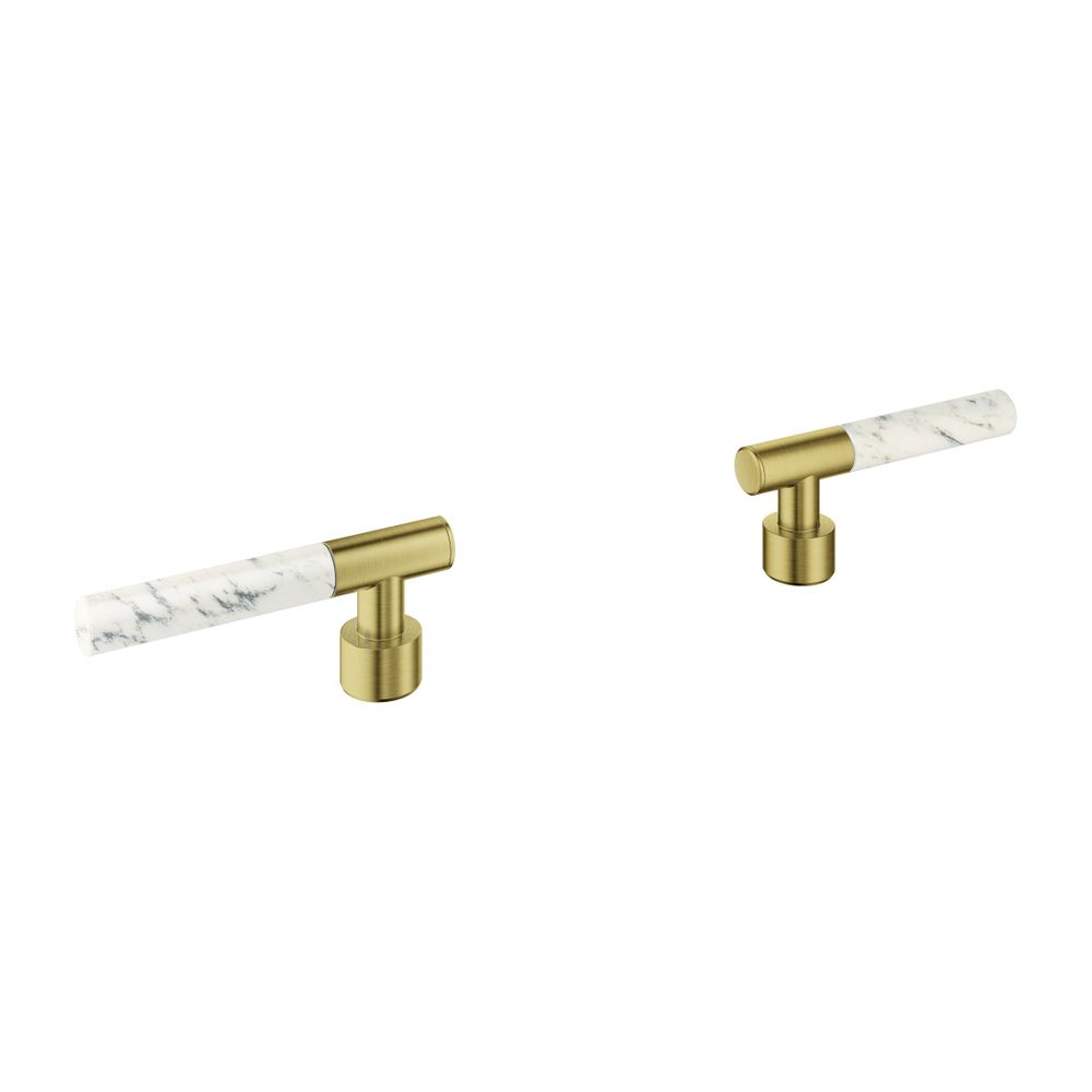 Grohe Atrio PC Hebelgriffe White Attica Caesarstone Cool Sunrise gebürstet für 21134/21... GROHE-48458GN0 4005176951848 (Abb. 1)