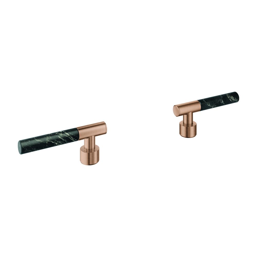 Grohe Atrio PC Hebelgriffe Vanilla Noir Caesarstone Warm Sunset gebürstet für 21134/211... GROHE-48459DL0 4005176951855 (Abb. 1)