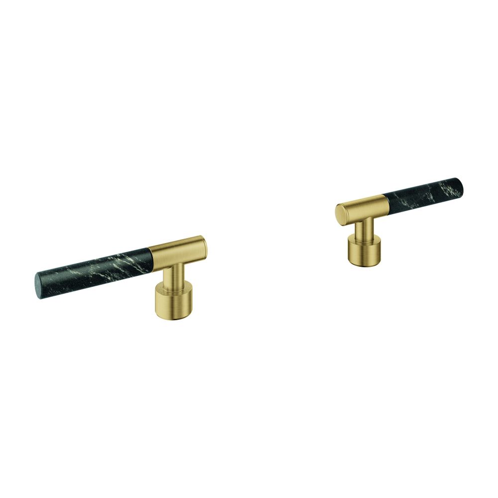 Grohe Atrio PC Hebelgriffe Vanilla Noir Caesarstone Cool Sunrise gebürstet für 21134/21... GROHE-48459GN0 4005176951862 (Abb. 1)