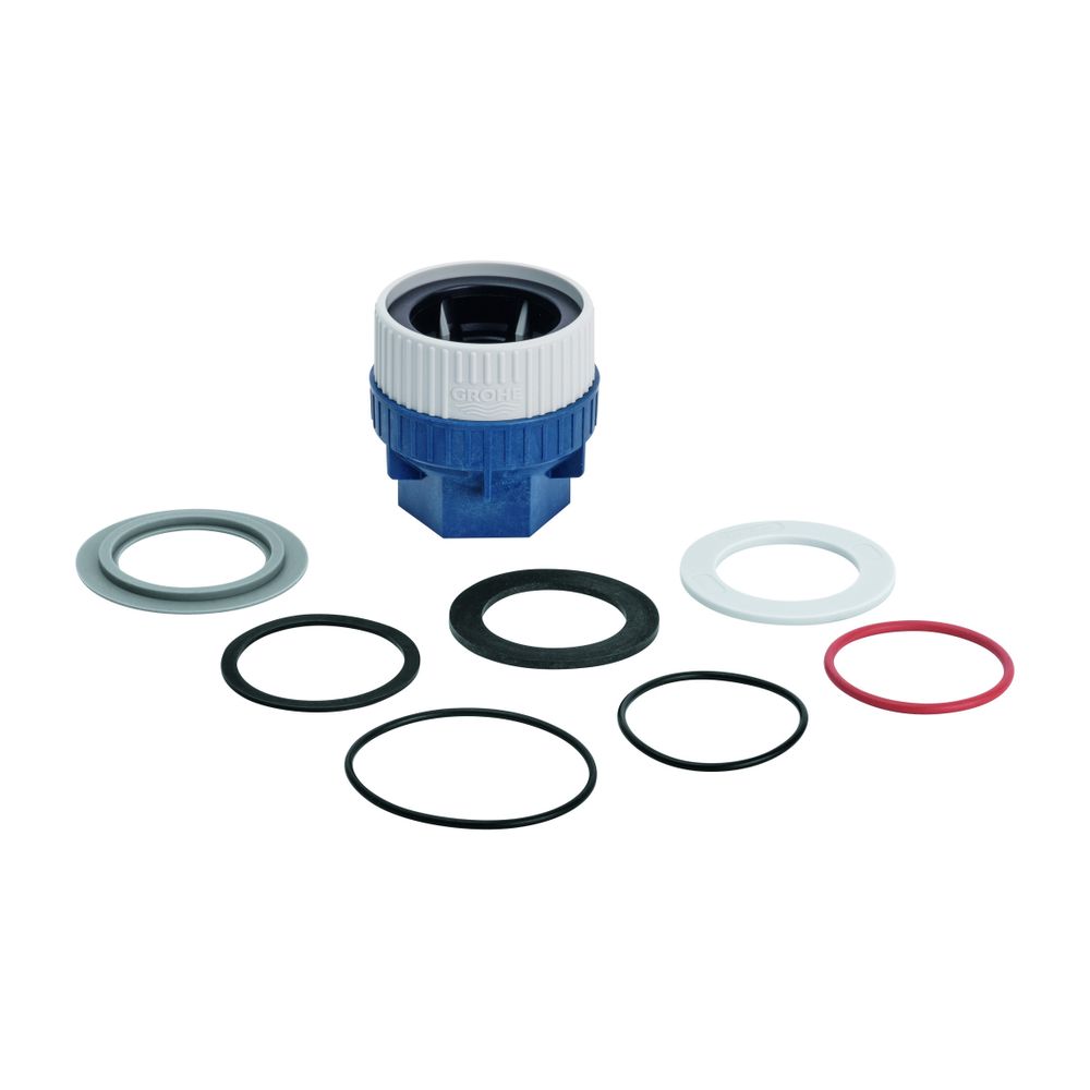 Grohe Befestigungsset Chrom mit Befestigungsmutter M33x1,5mm mit Dichtungen, 48477000... GROHE-48477000 4005176523540 (Abb. 2)