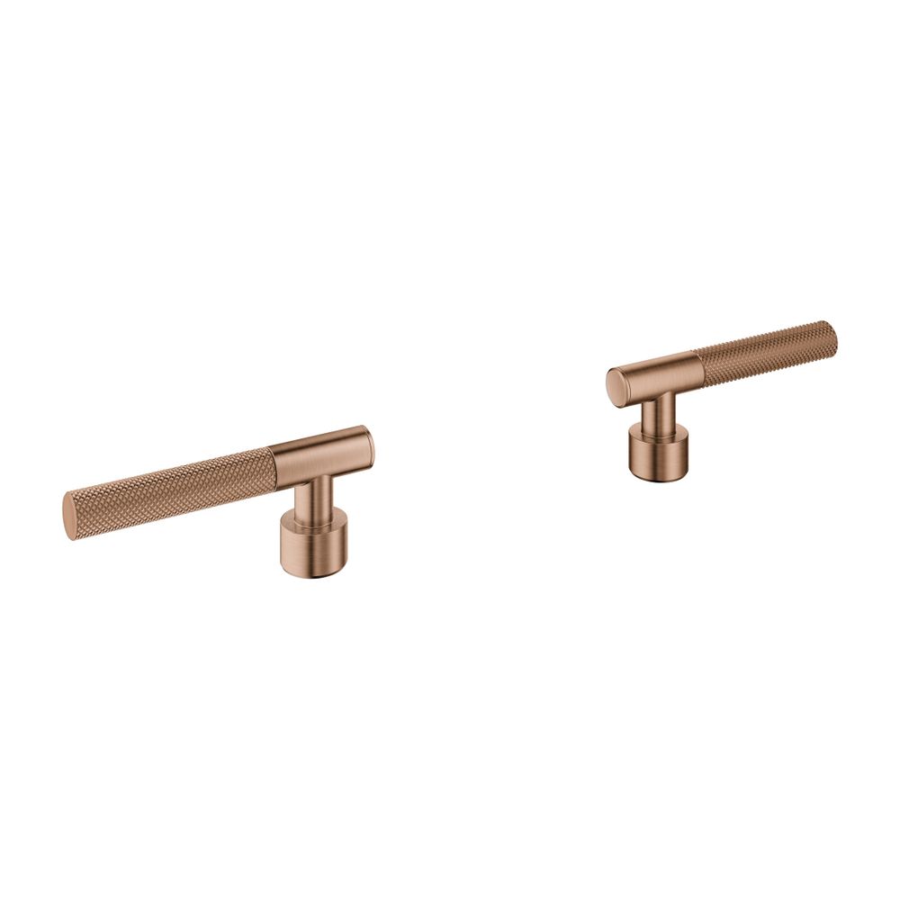 Grohe Atrio PC Hebelgriffe Rändelstruktur Warm Sunset gebürstet für 21134/21140/20587/2... GROHE-48646DL0 4005176951916 (Abb. 1)